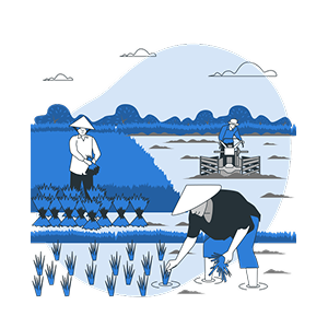 Agriculture industry illustration