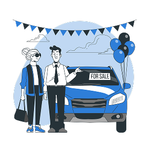 Automotive industry illustration