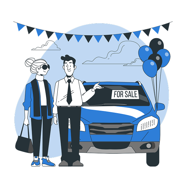 Automotive industry illustration