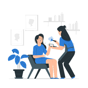 Beauty, fashion, and lifestyle industry illustration