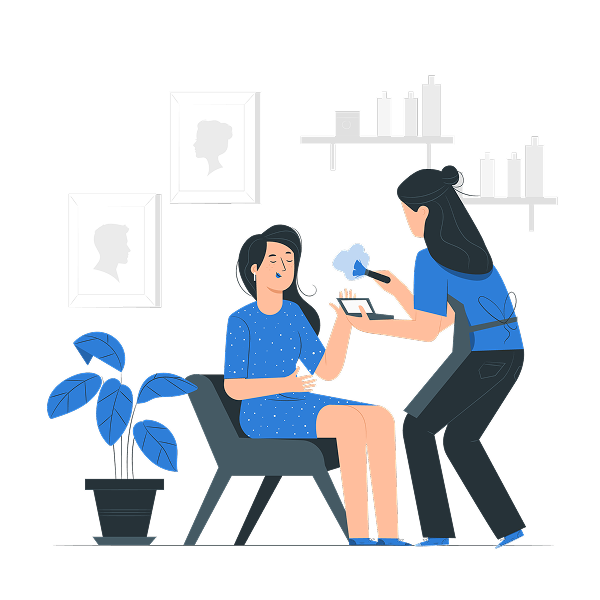 Beauty, fashion, and lifestyle industry illustration