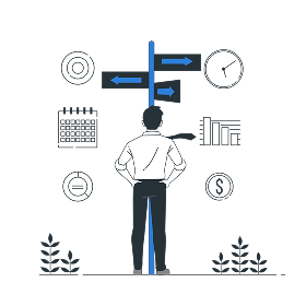 Custom CRM and ERP development services illustration