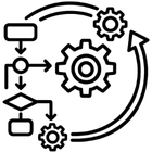 Icon representing business automation service