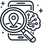 Icon representing GEO/AI optimization service