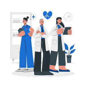 Web design and development services illustration